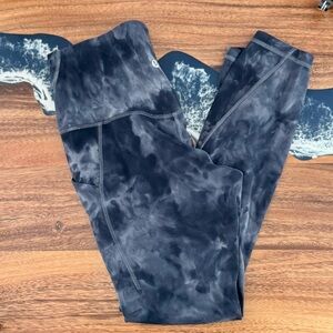 Lululemon Align High Rise with Pockets - 25” size 6, Diamond Dye Graphite Grey